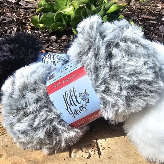 Fur Yarn - Ultra Soft | 50g One Skein 30m/32Y | Fluffy Yarn | 100% Polyester | Faux Fur Yarn | Fluffy Yarn | Soft Yarn for Knitting 6 Weight