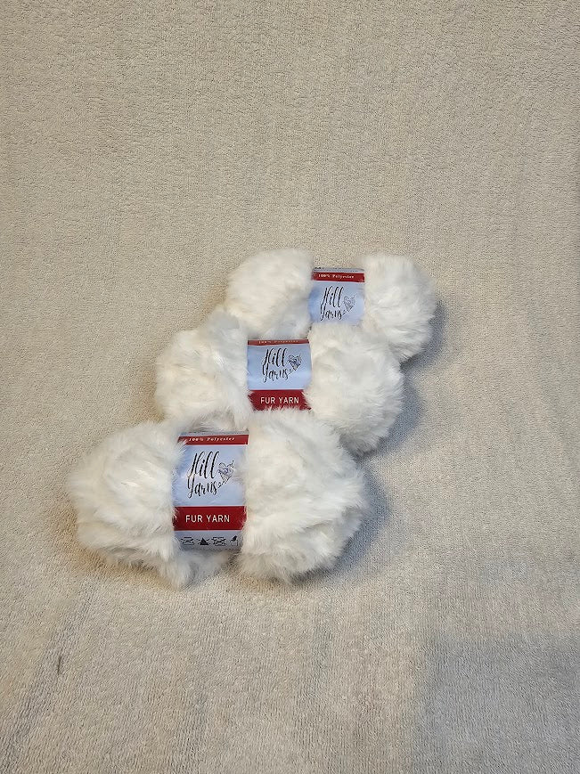 Polar Bear fur Yarn