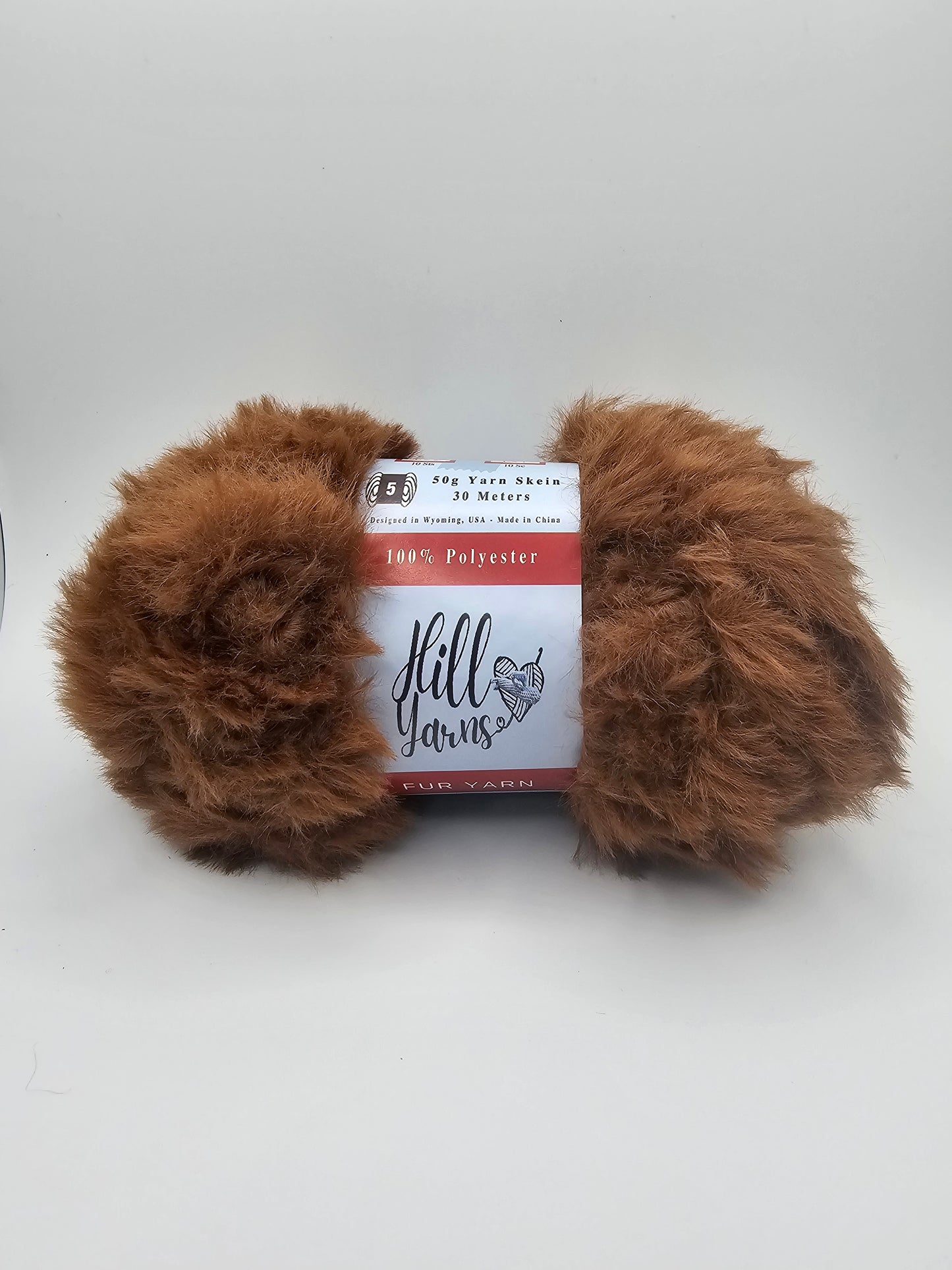 Brown Fur Yarn Collection
