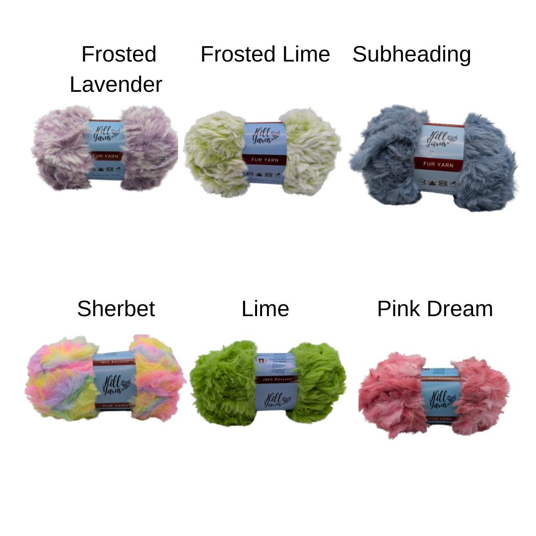 Ultra Soft Fur Yarn