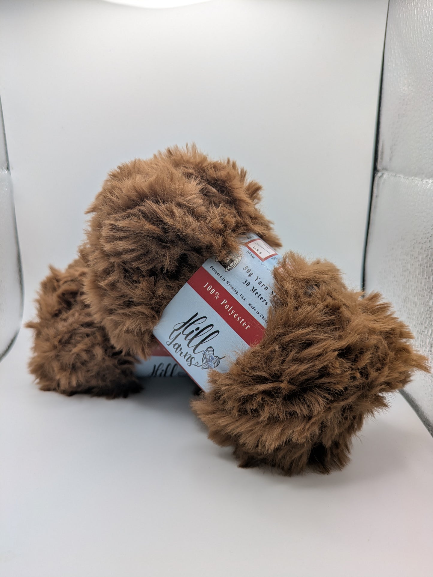 Brown Fur Yarn Collection