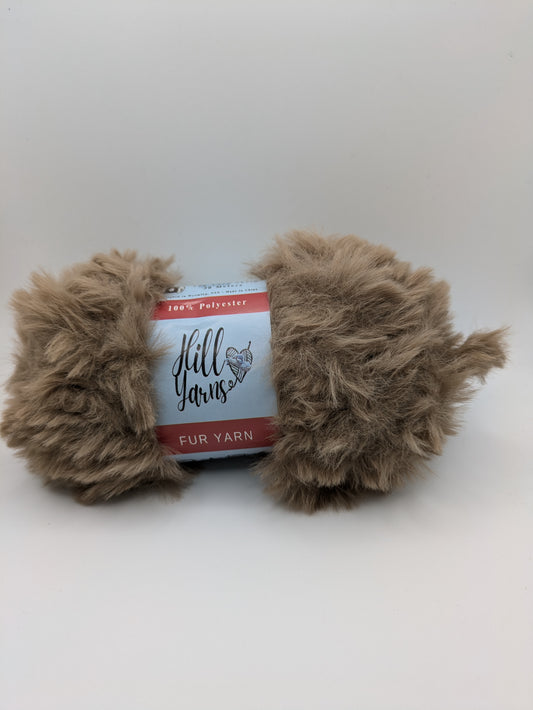 Brown Fur Yarn Collection