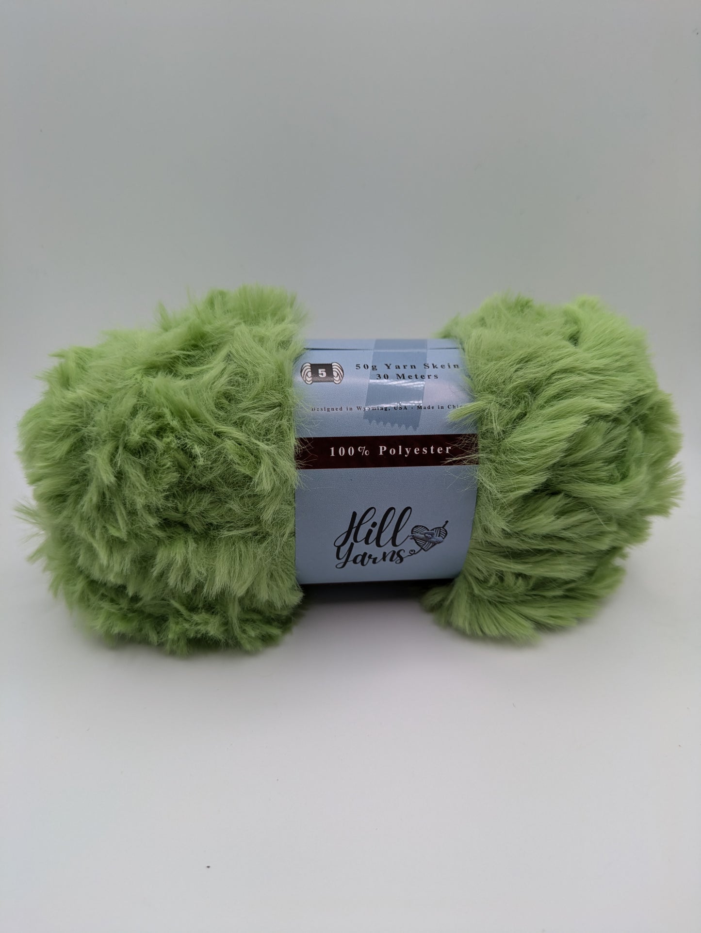 Green Fur Yarn