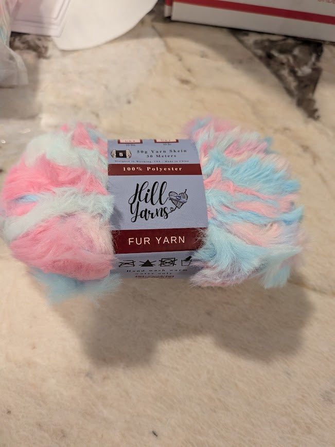 Varigated Fur Yarn Collection