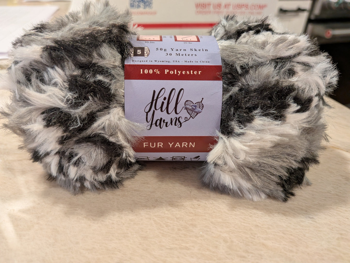 Varigated Fur Yarn Collection