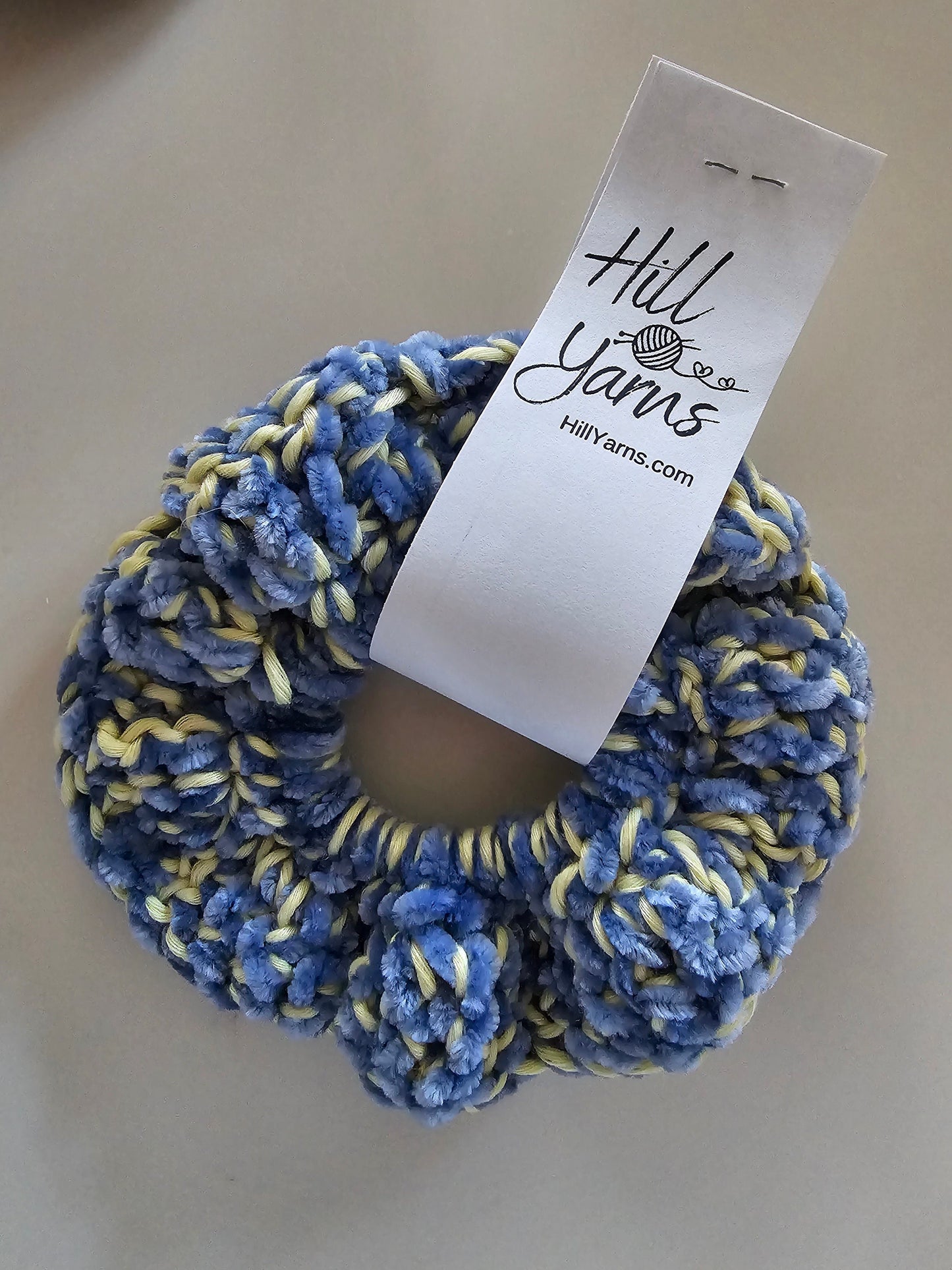 Velvet Glow in the Dark Hair Tie