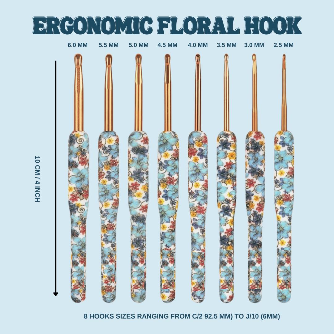 Crochet Kit For Beginners | Beginner Crochet Kit For Adults | Easy Crochet Kit | Crochet Hooks | Crocheting Kit | Crochet Supplies | Pattern