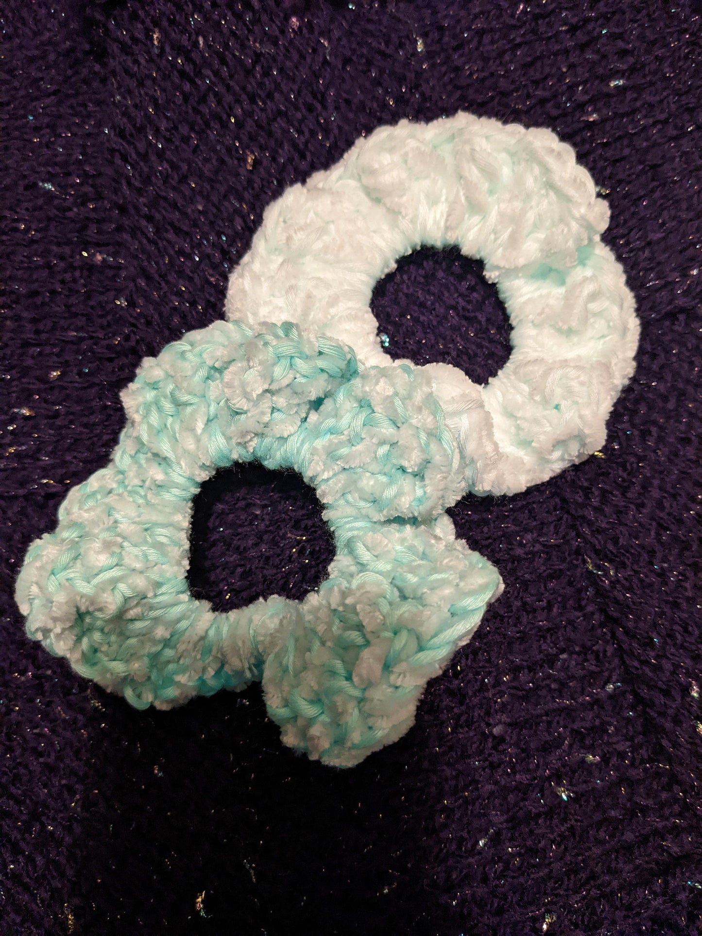 Velvet Glow in the Dark Hair Tie
