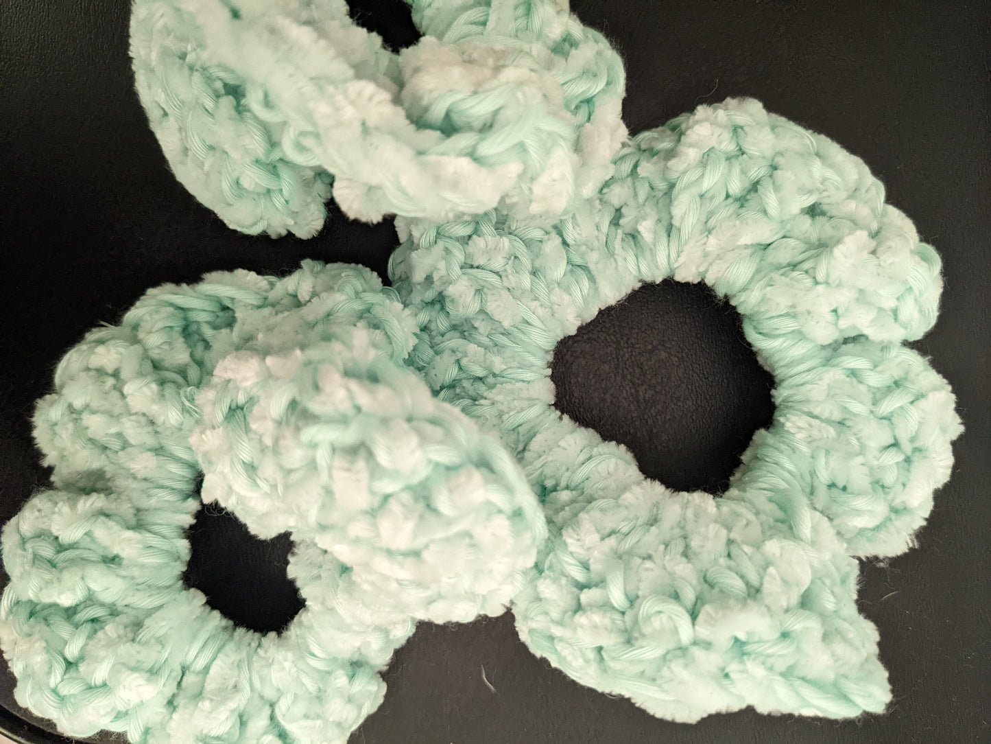 Velvet Glow in the Dark Hair Tie