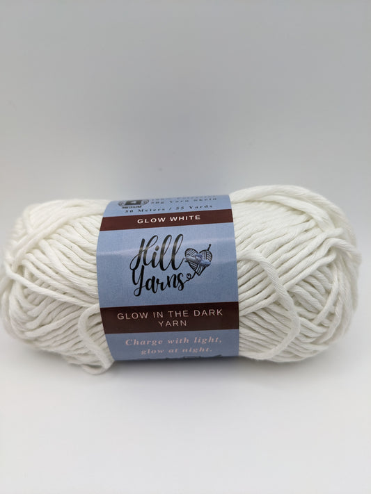 Orange Glow in the Dark Yarn
